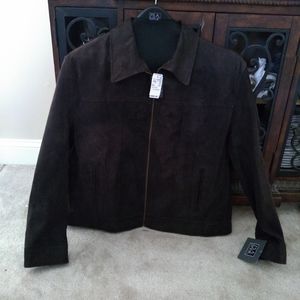 NWT Jos. A. Banks vintage Leather Suede Jacket